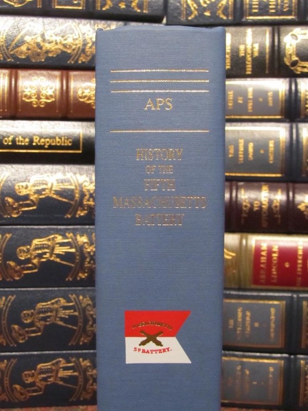 HISTORY OF THE FIFTH MASSACHUSETTS BATTERY - CIVIL WAR - 1902 REPRINT -BRAND NEW gallery