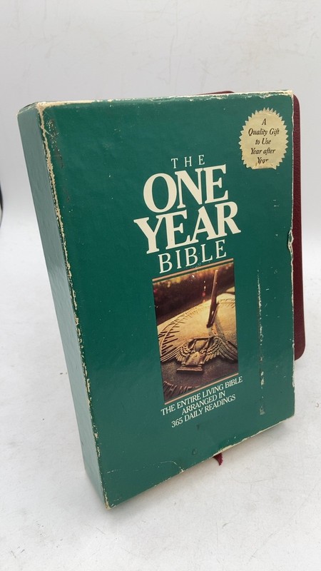 The One Year Bible: The Living Bible Hardcover Eleventh printing, April 1987 …