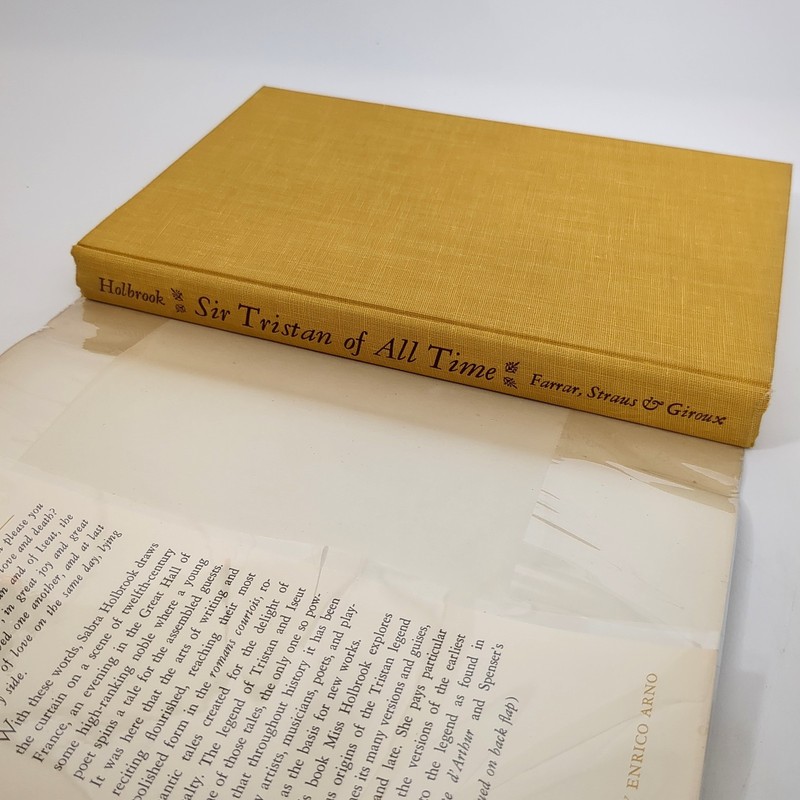 Sir Tristan of All Time Arthurian Legend Romance HC Book Sabra Holbrook 1970 gallery