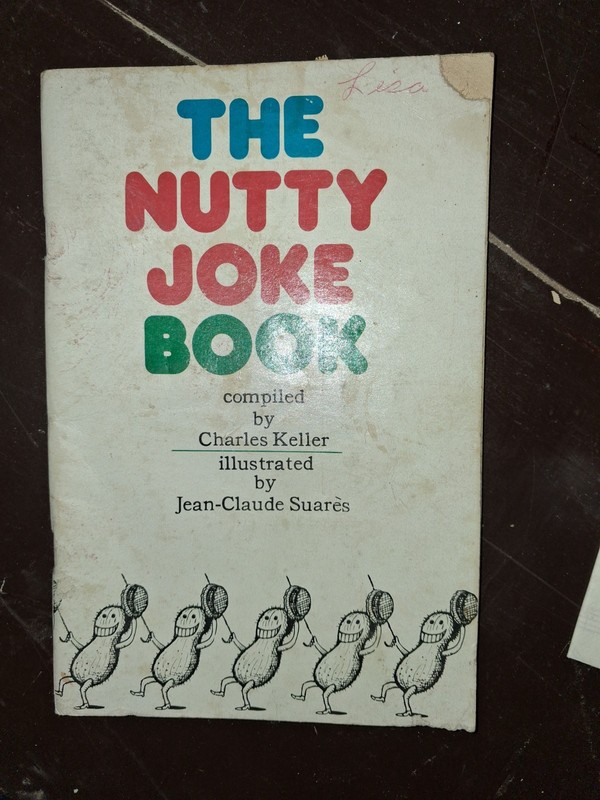 1978 The Nutty Joke Book by CharlesKeller Vintage Book