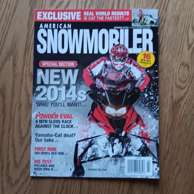 American Snowmobiler Magazine Lot 2013 Snowmobile Sled Racing Polaris Ski-Doo gallery