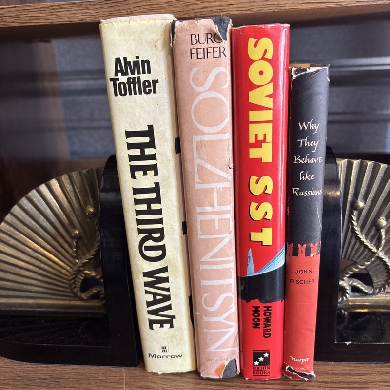 Cold War History Lot (4) Soviet SST, Solzhenitsyn, Toffler Third Wave, Russians