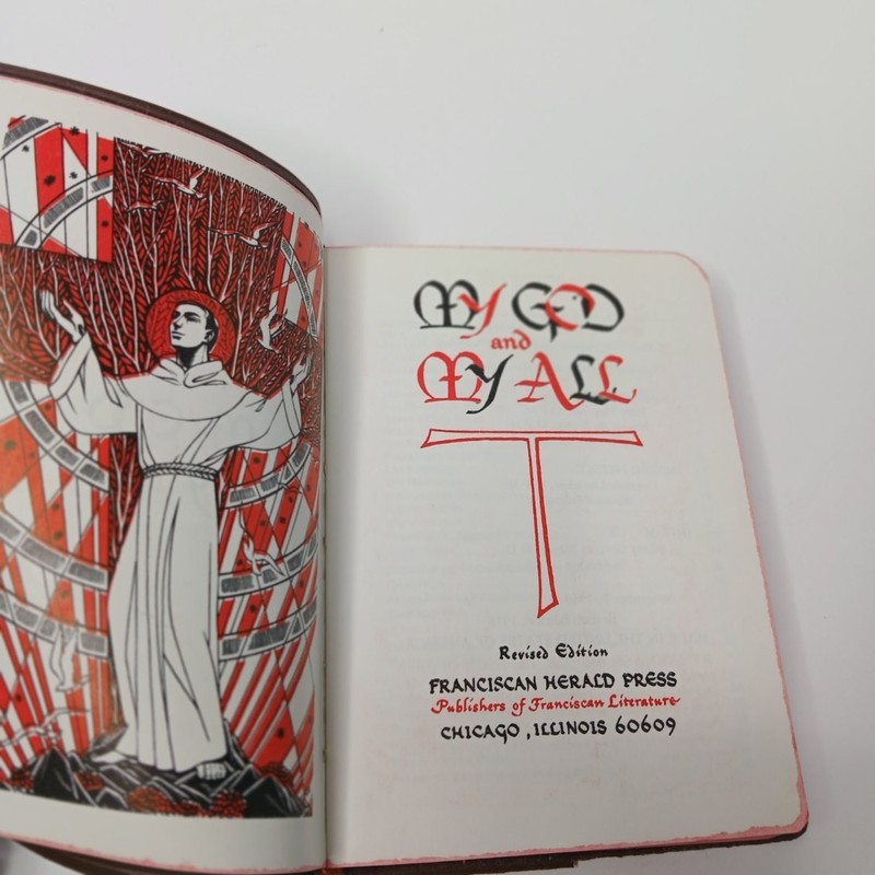 My God And My All 1976 Revised Edition By Franciscan Herald Press Chicago, ILL. gallery
