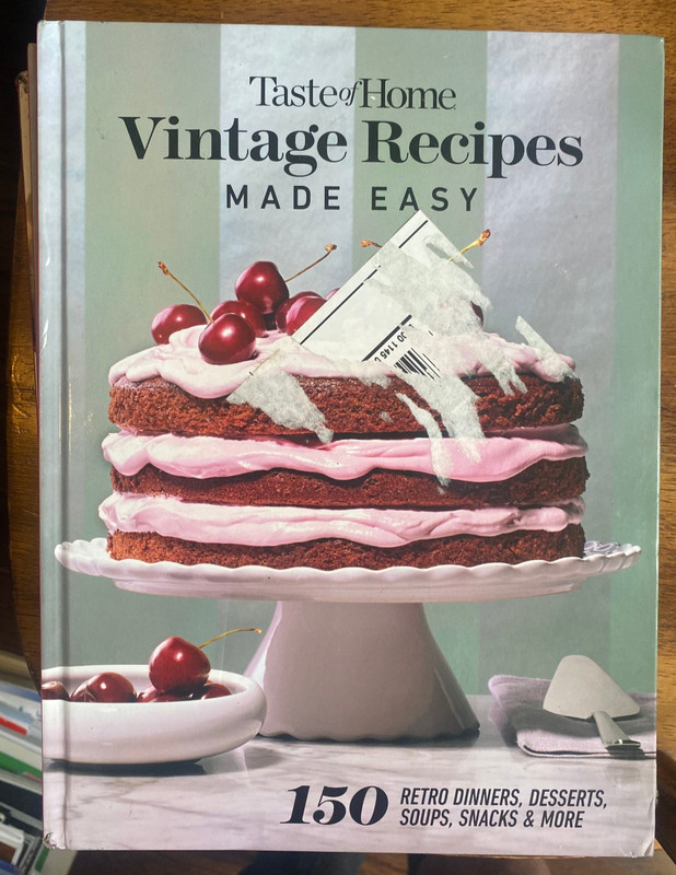 Taste of the Home Vintage Recipes Made Easy HARDCOVER 2025