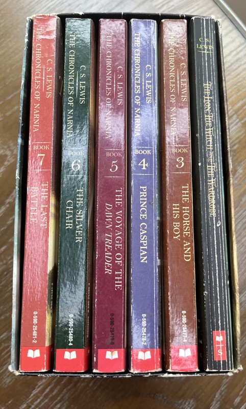 The Chronicles Of Narnia 6 Book Set W/Box C.S. Lewis 2005 Book 2 - 7 In Series gallery