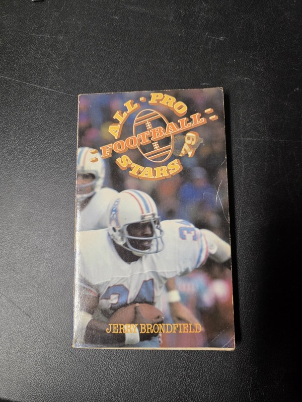 All-Pro Football Stars ’79 by Jerry Brondfield vintage paperback
