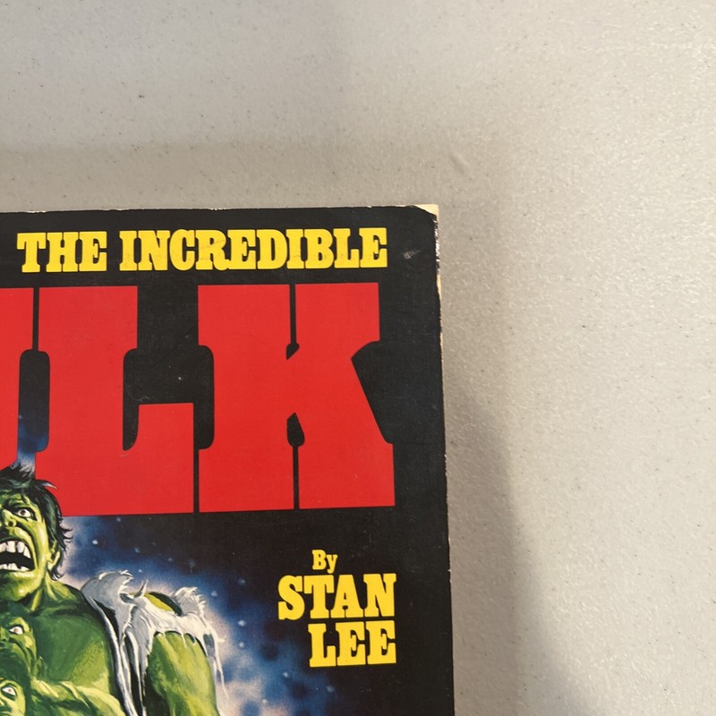 Vintage Incredible Hulk by Stan Lee Huge 253p Paperback Comic Book c.1978 gallery