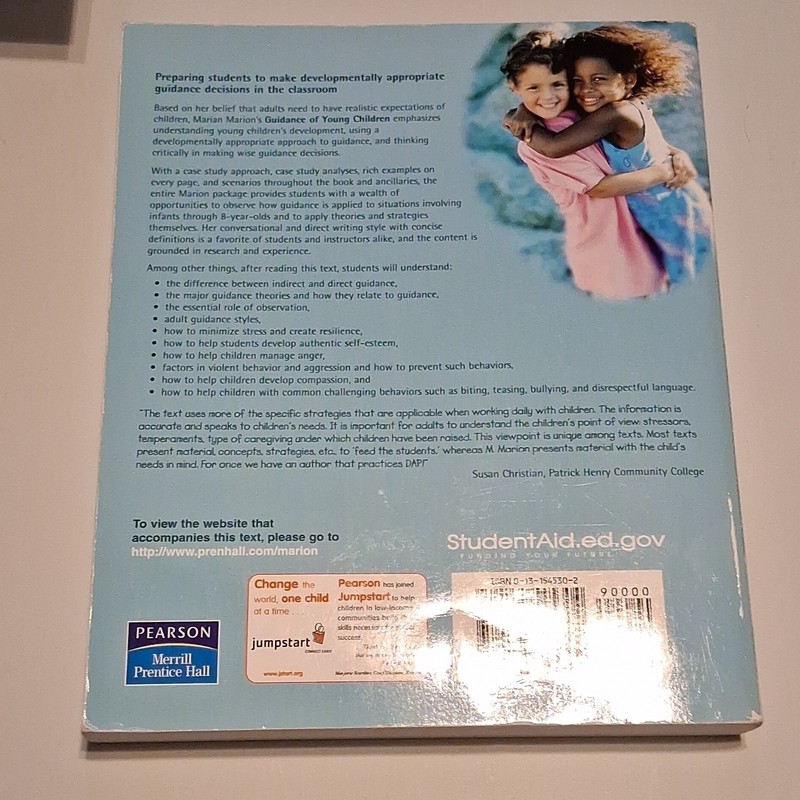 Pearson Merrill Prentice Hall Guidance of Young Children 7th Ed Marion PB 2006 gallery