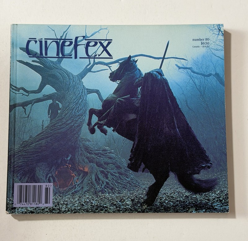 Cinefex Magazine 80 January 2000 Sleepy Hollow, Stuart Little, Fight Club c6