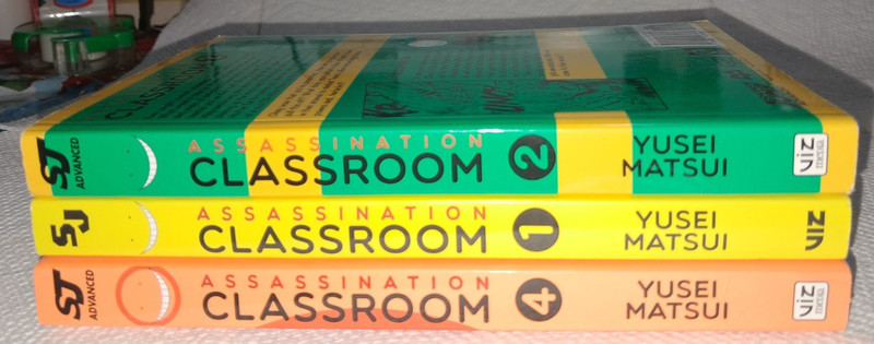 Assassination Classroom Lot 1,24, Yusei Matsui Shonen Jump Manga Action Comedy gallery