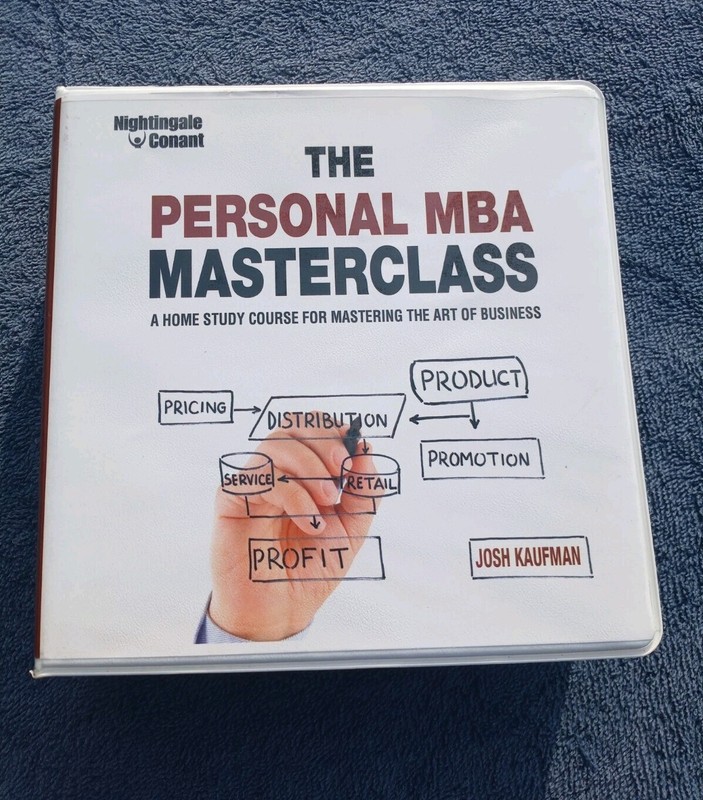 The Personal MBA Masterclass CD Set Josh Kaufman VG Cnd HTF Fst Ship