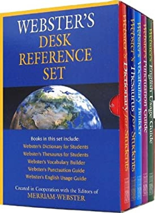 Webster’s Desk Reference Set Hardcover