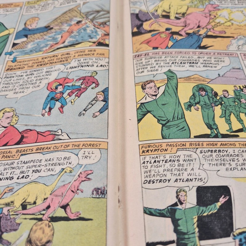 VTG Adventure Comics #333 The War Between Krypton and Earth DC Comics June 1965 gallery