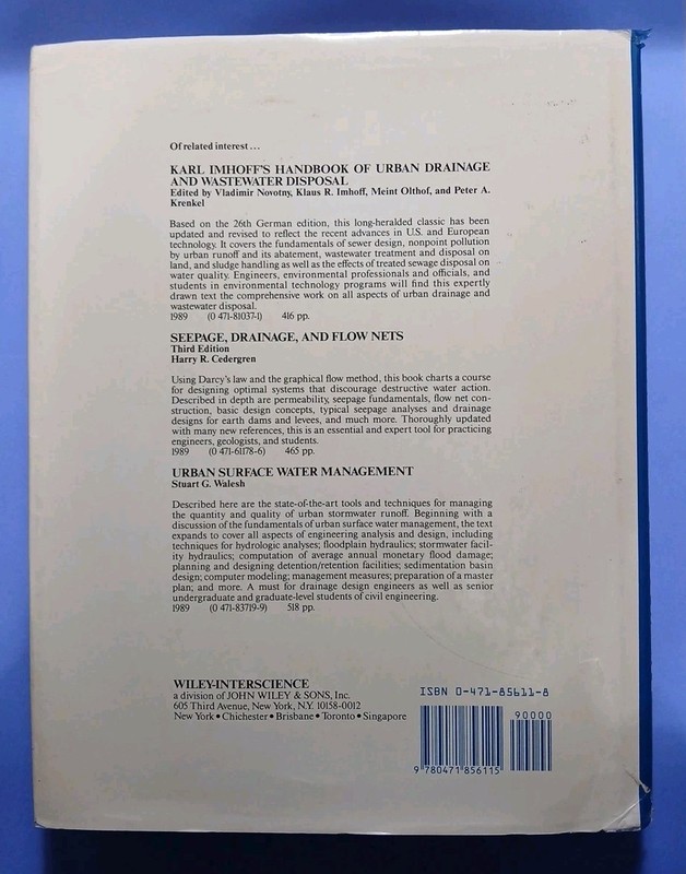 Handbook of Ground Water Development by Roscoe Moss Company Hardcover GOOD gallery