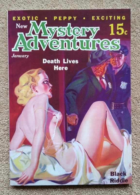 Mystery Adventures January 1936 (REPRINT) Adventure House 2007