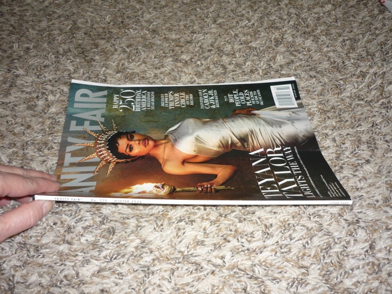 VANITY FAIR MAGAZINE: TEYANA TAYLOR & HAPPY 250 BIRTHDAY AMERICA -WINTER 2026 gallery