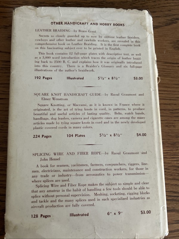 How to Make Cowboy Horse Gear by Grant, Bruce 1956 Hard Cover gallery