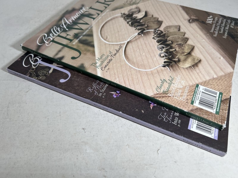 Lot of 4 Belle Armoire Jewelry Magazines 2011, 2012 & 2019 gallery