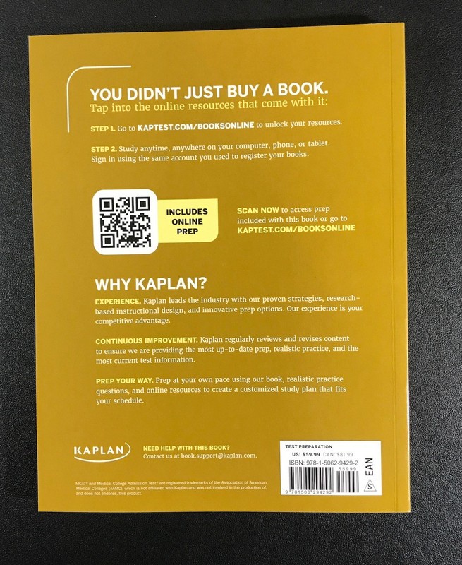 3 Kaplan MCAT 2025-2026 Books General Chemistry, Physics / Math, Critical... gallery
