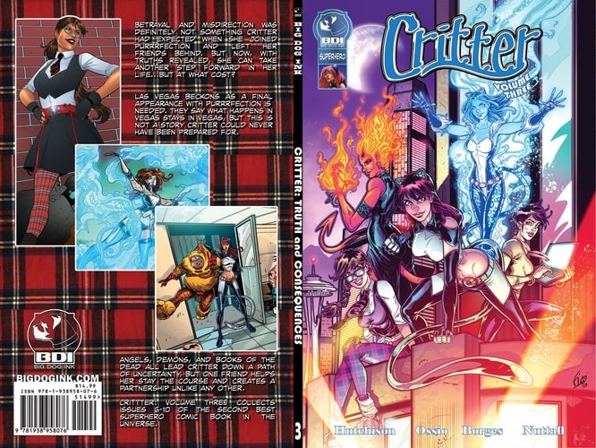 Critter Volume 3 Big Dog Ink, Tom Hutchinson, Good Book
