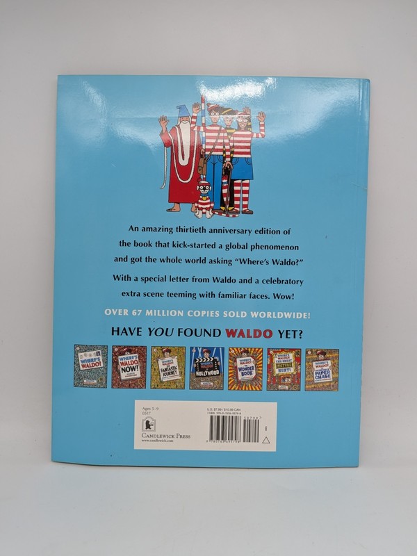 Where's Waldo? 30th Anniversary Edition by Martin Handford Paperback * Excellent gallery