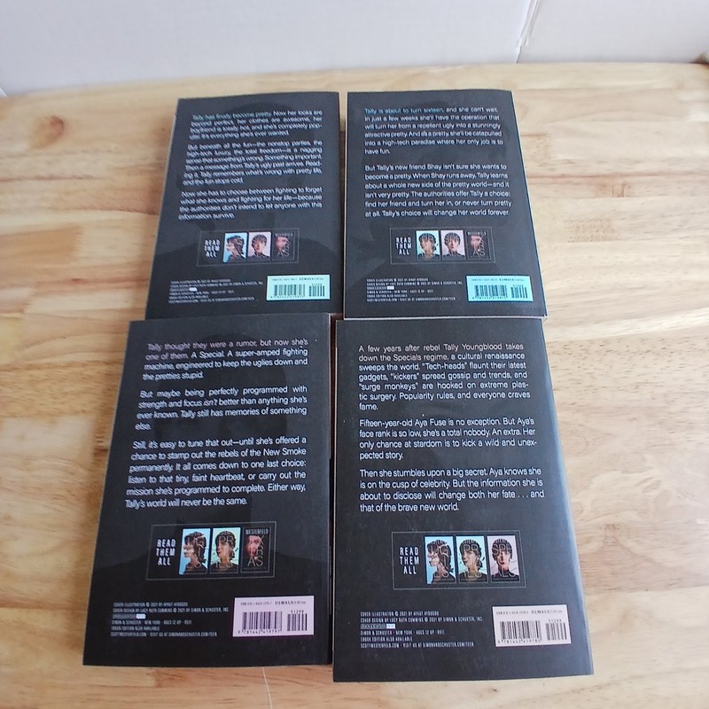 Uglies Series Box Set Scott Westerfeld Dystopian Young Adult Simon & Schuster gallery