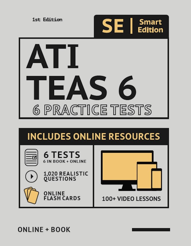 ATI TEAS 6 Practice Tests Workbook 2020 2nd Edition: 6 Full Length Practice Test