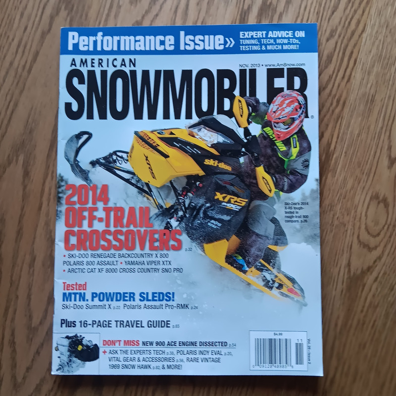 American Snowmobiler Magazine Lot 2013 Snowmobile Sled Racing Polaris Ski-Doo gallery