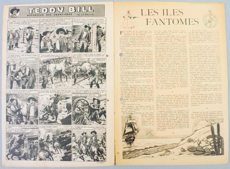 Journal Tintin Issue 23 1947 Herge Cover Edition Originale Vintage Comic EO gallery