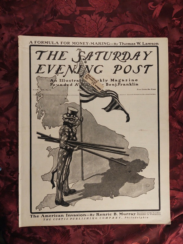 SATURDAY EVENING POST July 13 1901 Calumet «K Merwin-Webster Geu Wetmore Carryle