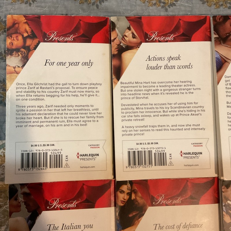 Lot Of 13 Harlequin Presents Paperback Romance Novels 2014-2015-2016 gallery