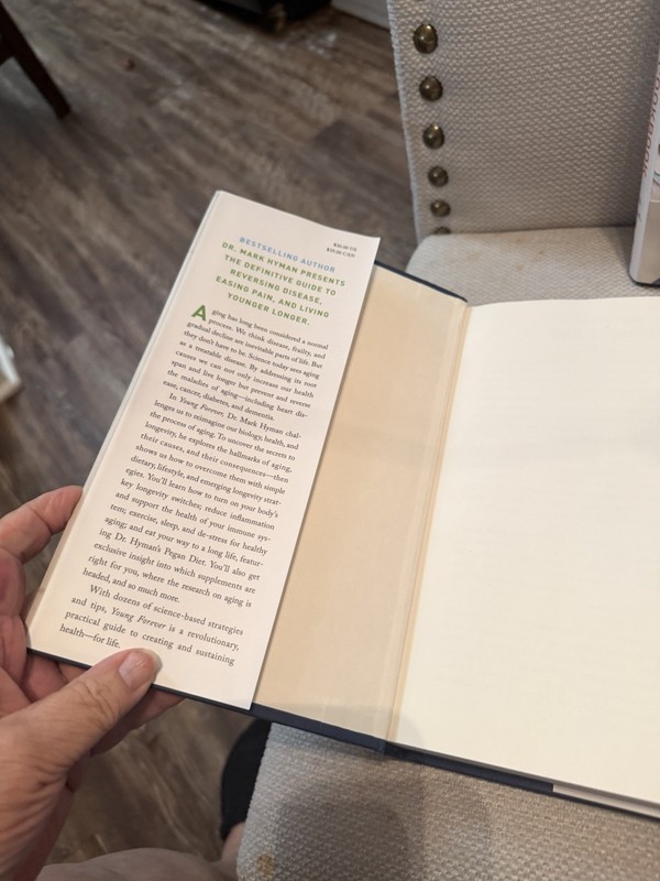 Mark Hyman MD Book Bundle – Young Forever & 10‑Day Detox Cookbook gallery