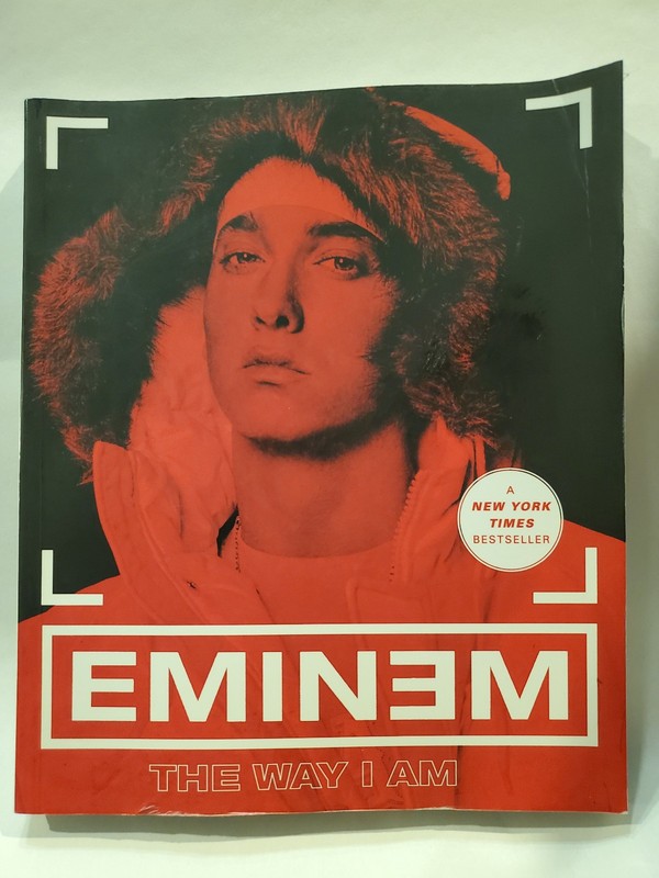 eminem ‘the way i am’ softcover book no dvd