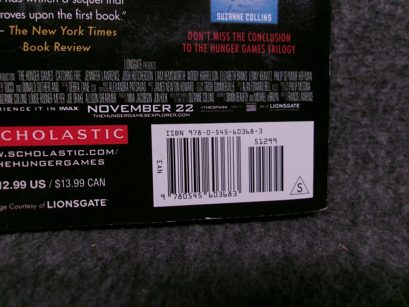 Suzanne Collins Catching Fire Paperback Scholastic 2013 YA Dystopian Novel gallery