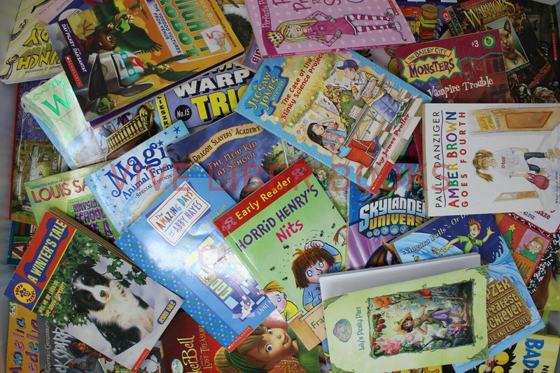 Bulk/Huge Lot of 50 of Children's Kids Chapter Books - Random - Free Shipping! gallery