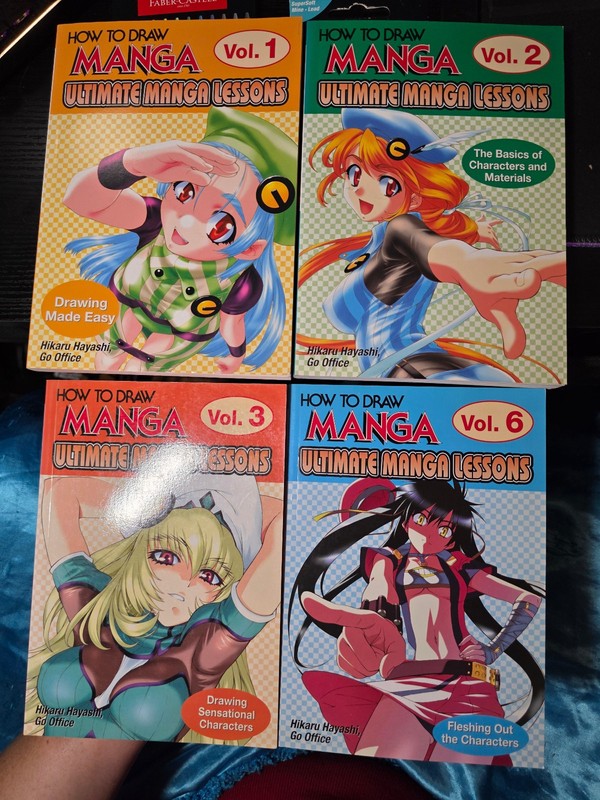 How to Draw Manga – Ultimate Manga Lessons Vol. 1 2 3 6