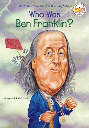 Who Was Ben Franklin? – Paperback, by Brindell Fradin Dennis; Who HQ – Very Good