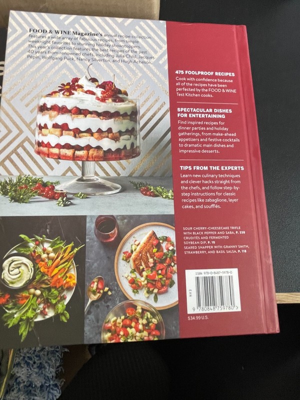 FOOD & WINE ANNUAL COOKBOOK 2019 & MASTER RECIPES STEP-BY-STEP GUIDE TO COOKING gallery