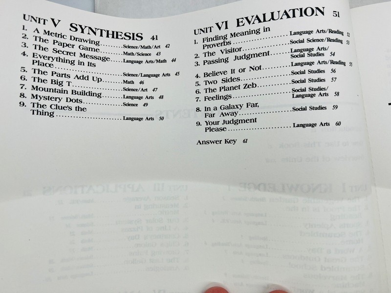 Mastermind Exercises in Critical Thinking Grades 4-6~Talented and Gifted ~F1 13 gallery