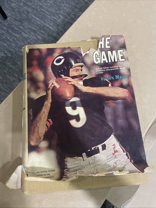 The Game by Tex Maule Official Picture History of The NFL 1963 Revised Edition