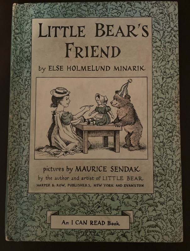Vintage Little Bear’s Friend by Else Holmelund Minarik, Maurice Sendak, 1960 HC