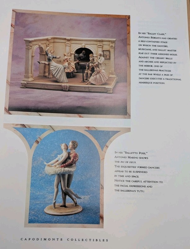 Capodimonte Collectibles By Catherine Bloom 1990 Large Book Yugoslavia gallery