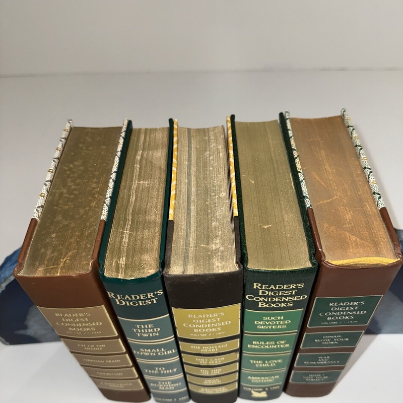 Readers Digest Condensed Books Gilded Top decorative cover 5 gallery