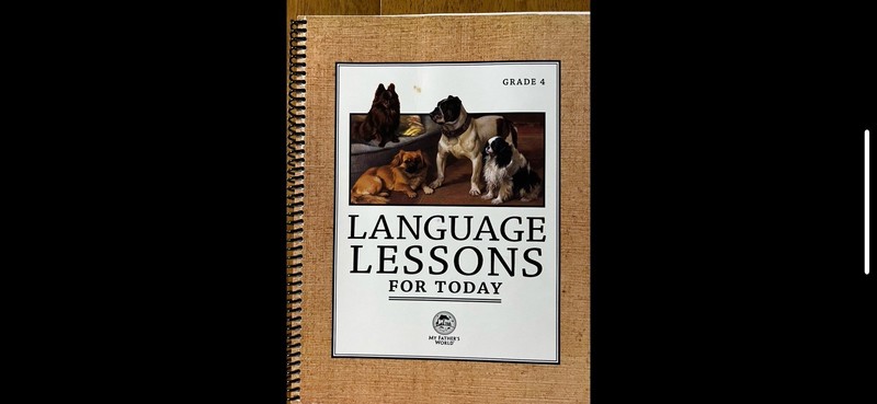 My Father’s World Language Lessons for Today Grade 4 Spiral Edition (2015)