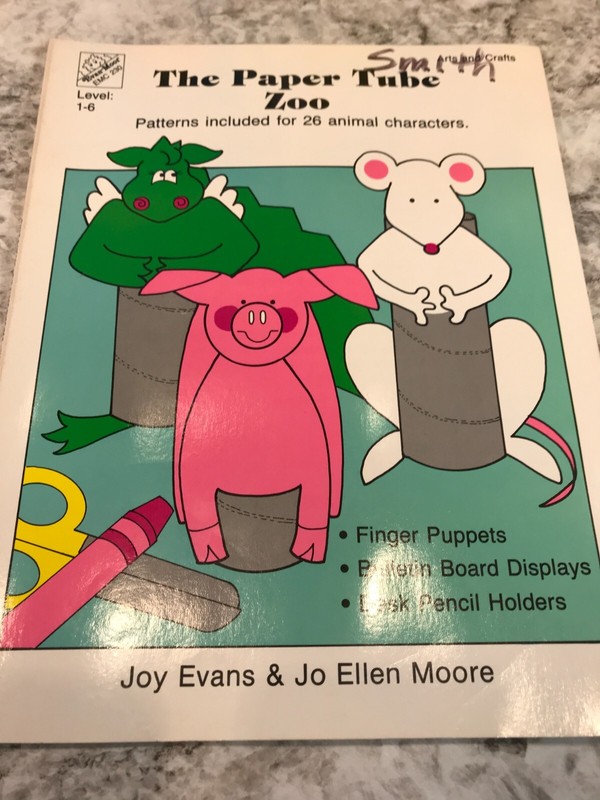 VTG Lot of 4 Paper Puppets Books by Jo Ellen Moore; Joy Evans 1988 Reproducible gallery