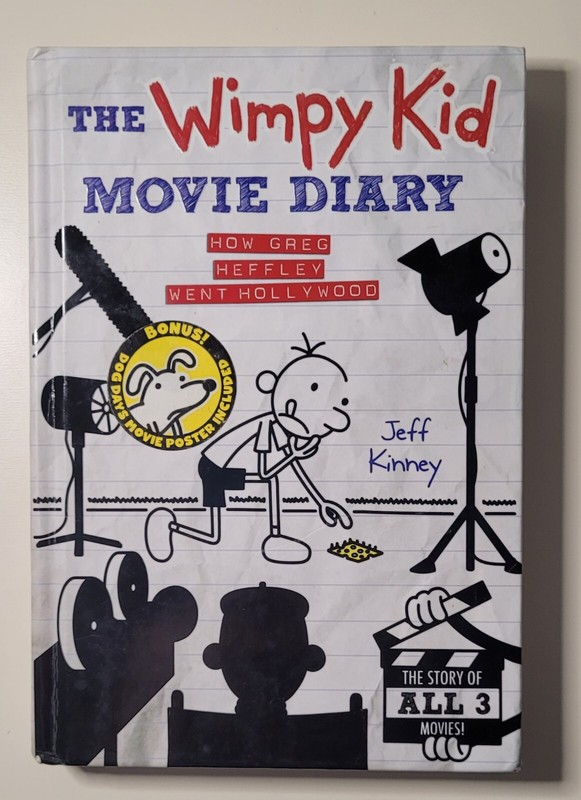 Wimpy Kid Movie Diary (Dog Days Revised & Expanded Edition) by Jeff Kinney 2012