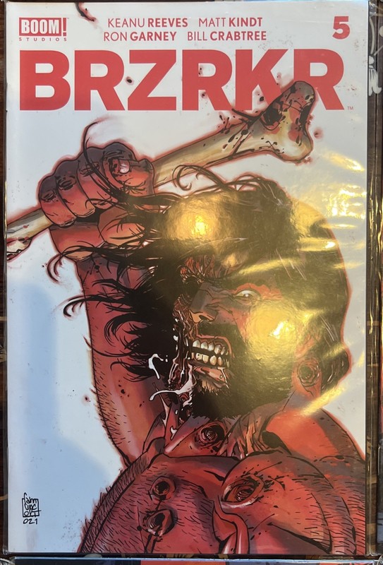 BRZRKR #1 2 3 4 5 6 7 8 9 10 11 12 Complete Boom! 2021 Set Run Keanu Reeves 1-12 gallery