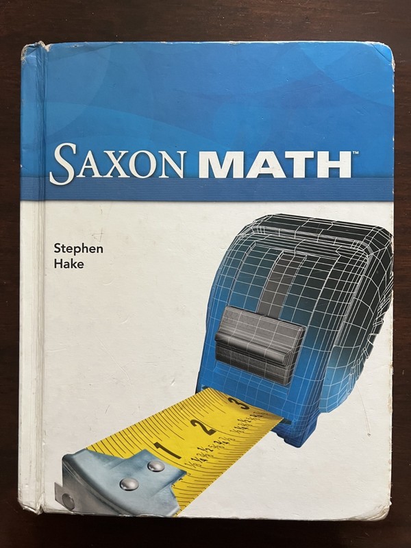 SAXON MATH: Intermediate 5; Student Edition – used acceptable condition; Hake