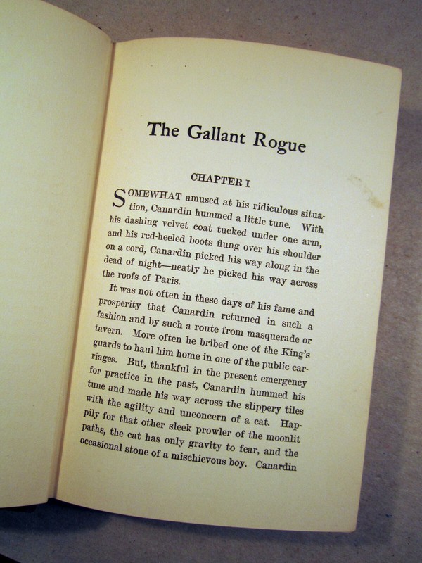 Gallant Rogue by Burton Kline 1921 Little Brown Company Boston Hardback Book HB gallery