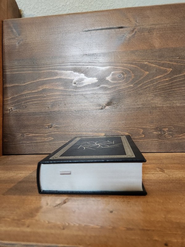 SIGNED First Print Elantris Leatherbound Book Brandon Sanderson Cosmere gallery
